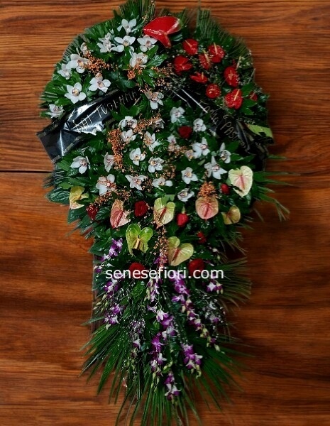 Corona Funebre "Imperiale": L&acute;Omaggio di Massimo Prestigio